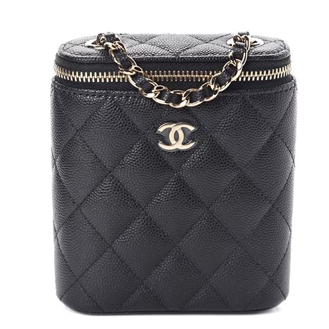 Chanel vanity case with chain